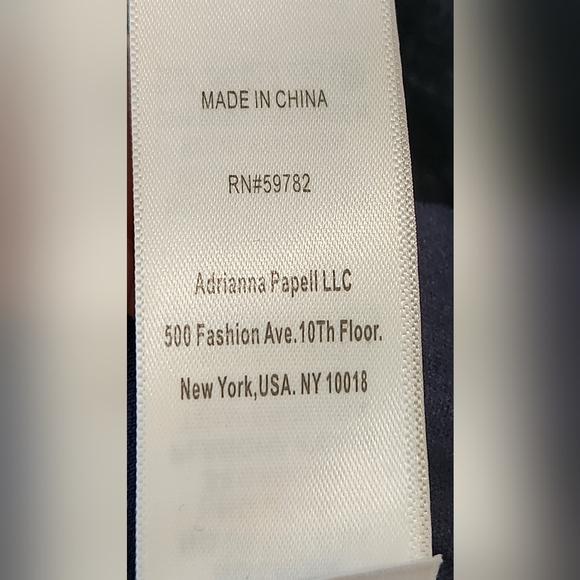 Aidan Mattox Dress Women's Printed V-Neck Sleeveless Asymmetric High-Low Size‎ 6 - Picture 14 of 15